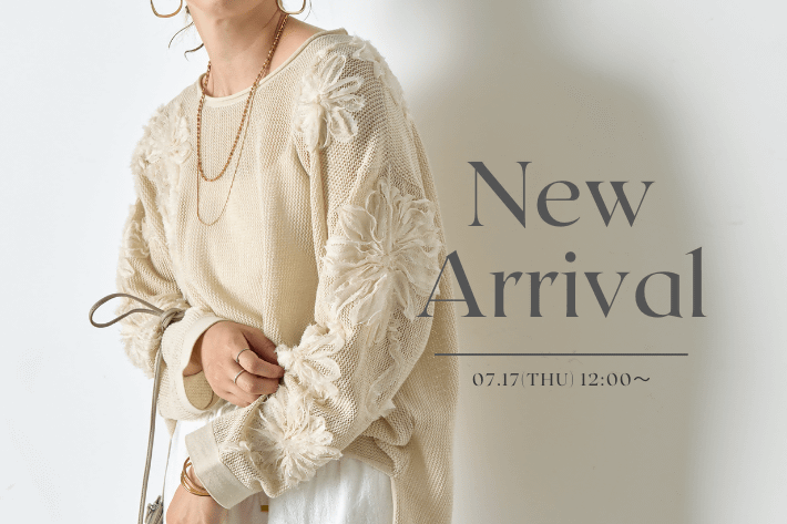 Jena　espace merveilleux 【NEW ARRIVAL】本日 7月17日(木)12:00～ 新作商品予約START！