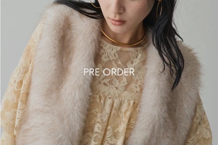 LOUNGEDRESS 【7/18 12:00スタート！】秋冬新作アイテムの予約販売が開始いたしました