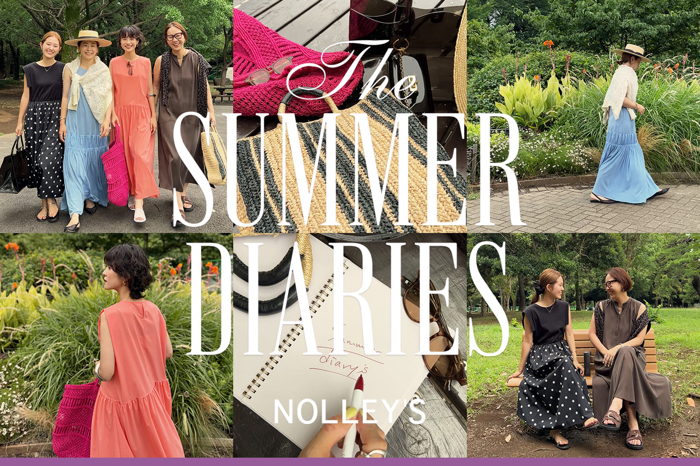 NOLLEY'S "Summer Diaries"  夏のドレスコレクション