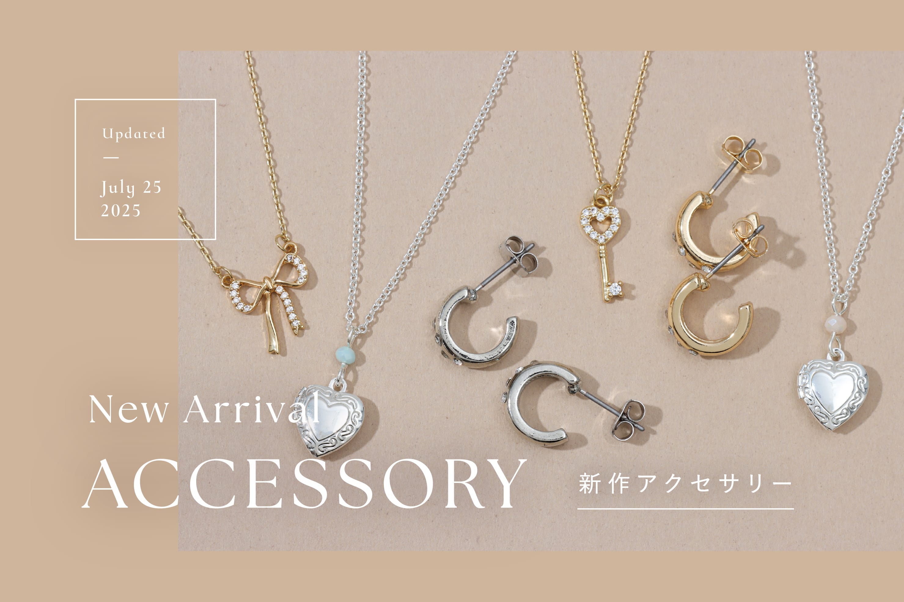 3COINS 今週の新作アクセサリーをご紹介！