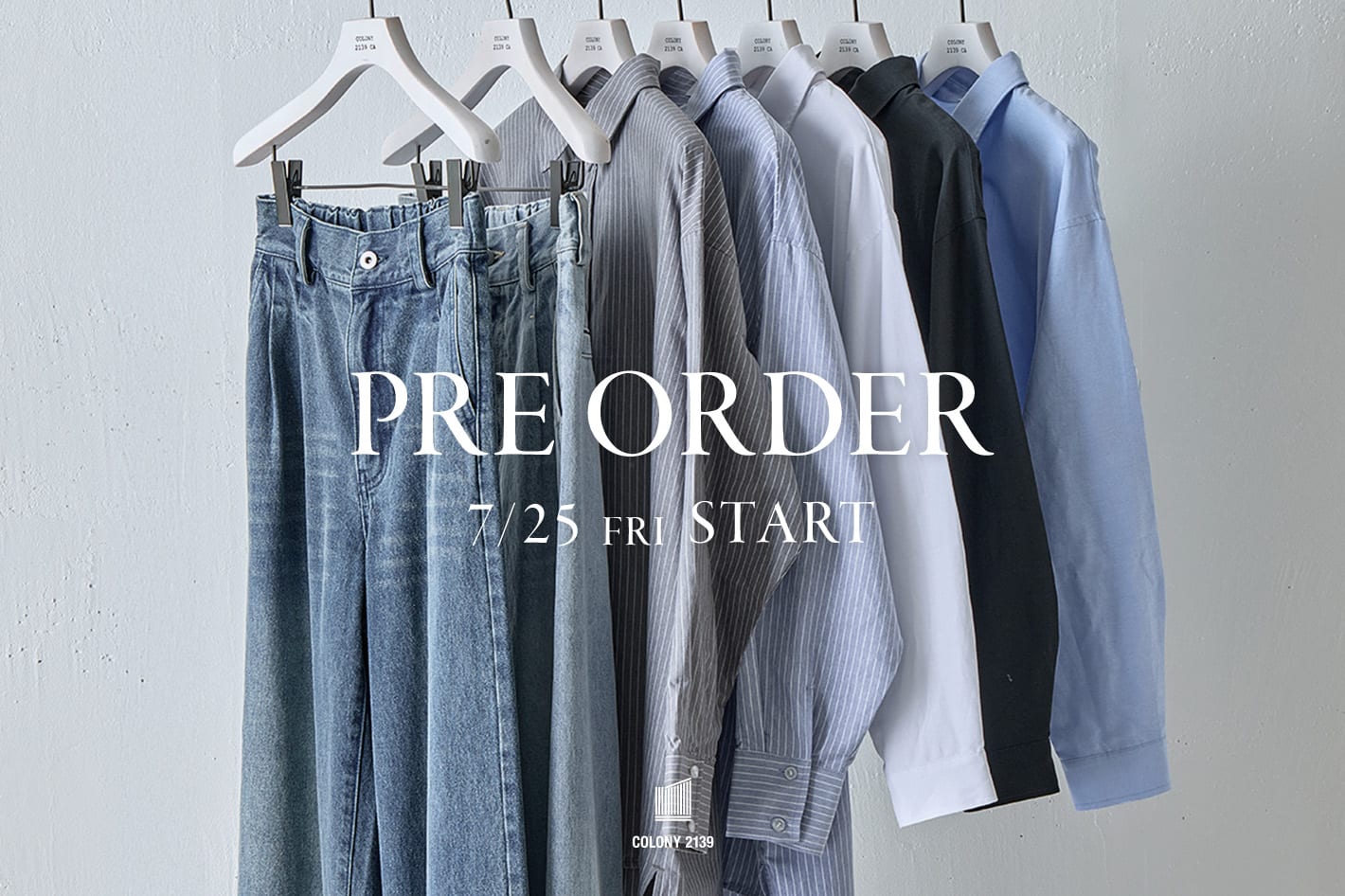 COLONY 2139 【PRE ORDER】7/25更新・新作予約アイテム追加！！