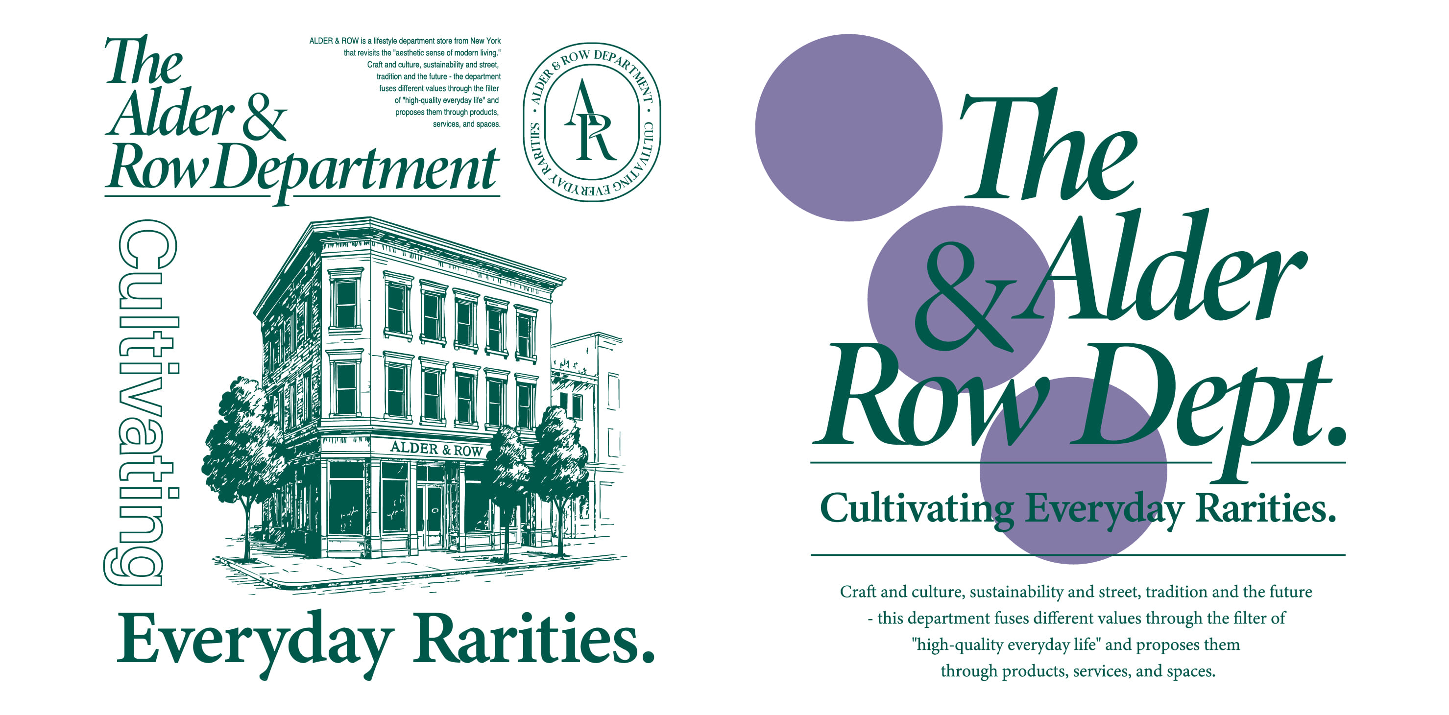 Alder&Row Department
