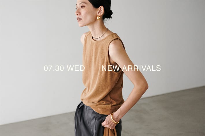LARUTA NEW ARRIVAL 《07.30 wed 新作アイテムをcheck》