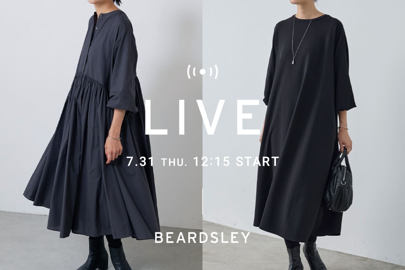 BEARDSLEY 【本日12:15‐】LIVE配信スタート