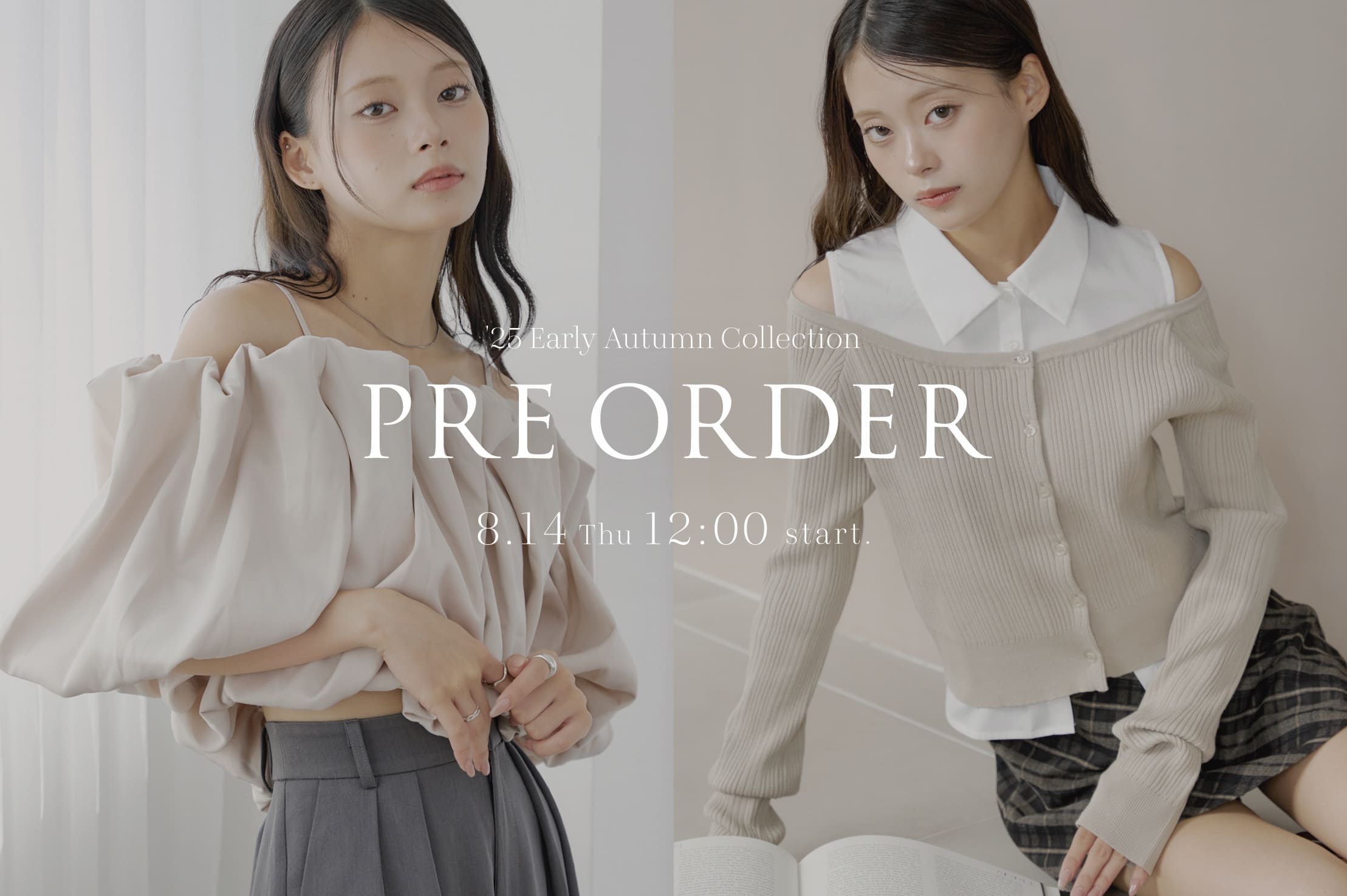 Chico 【秋の新作アイテムを先見せ公開中♪】新作予約販売8/14(Thu)12:00～ START.