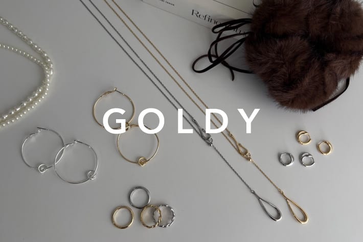 CAPRICIEUX LE'MAGE 【GOLDY】新作アクセサリー登場