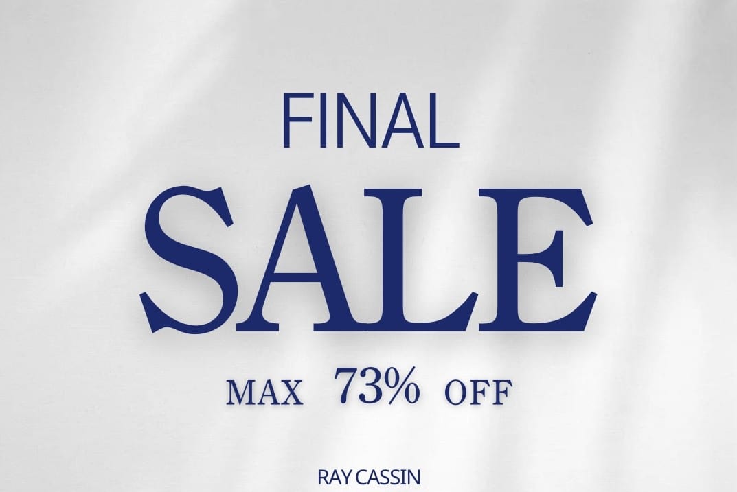 RAY CASSIN 《夏のパルクロセール》タイムセールFINAL開催！
