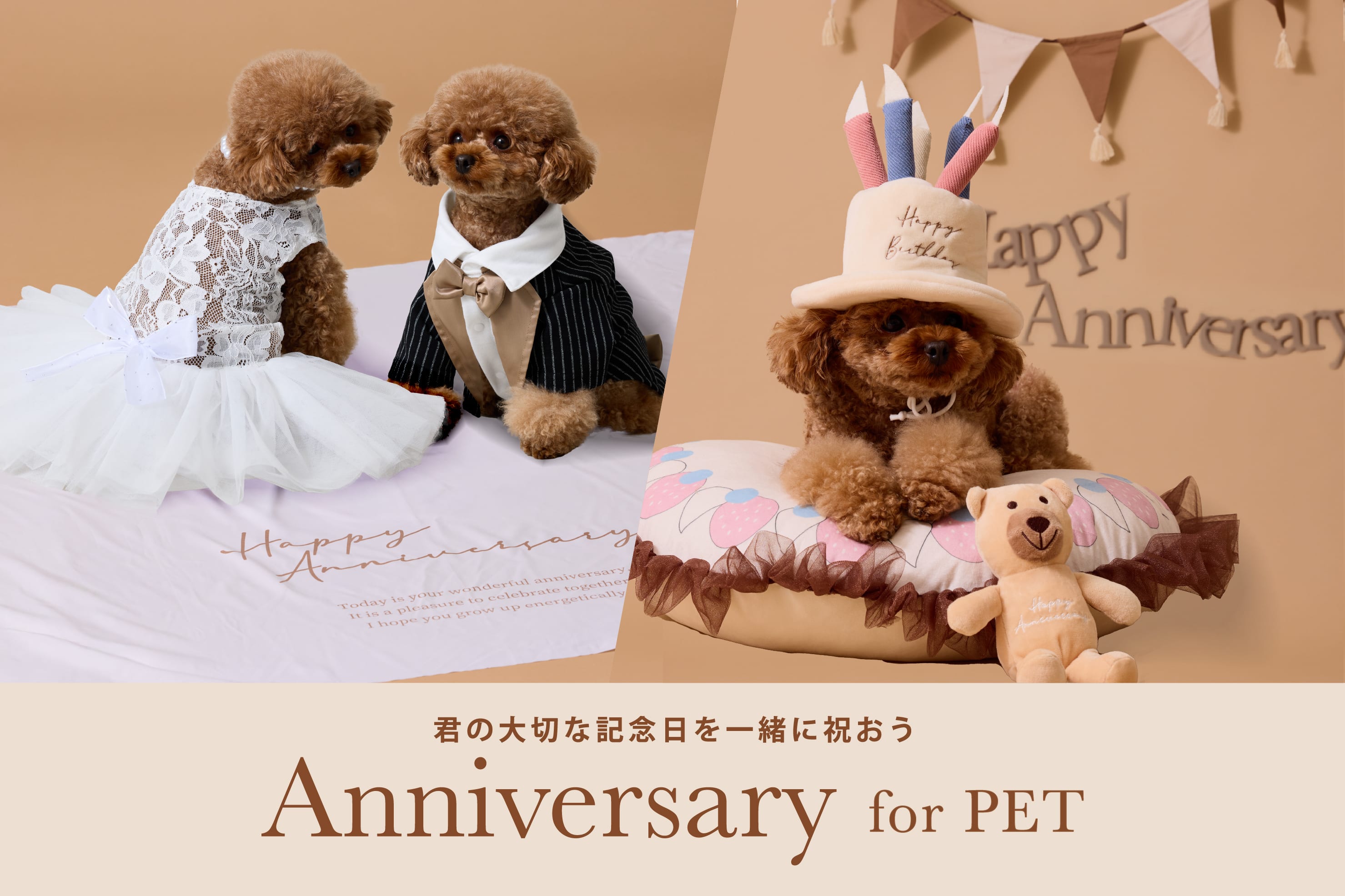 3COINS 【PET】特別な日をかわいく記念に残そう