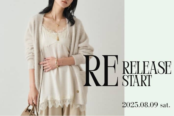 LOUNGEDRESS 《8/9 12:00- スタート！》大好評につき再予約が決定いたしました！