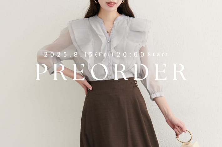 natural couture 【8.15(Fri) 20時販売開始！】新作アイテムのラインナップをご紹介！