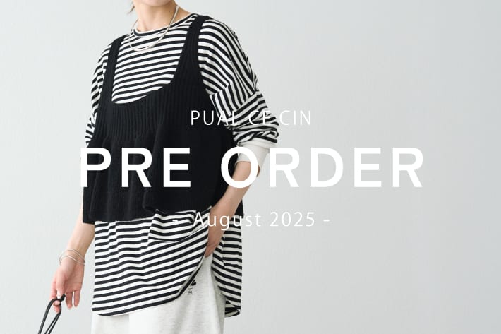 PUAL CE CIN 【PUAL CE CIN】Pre Order -August-