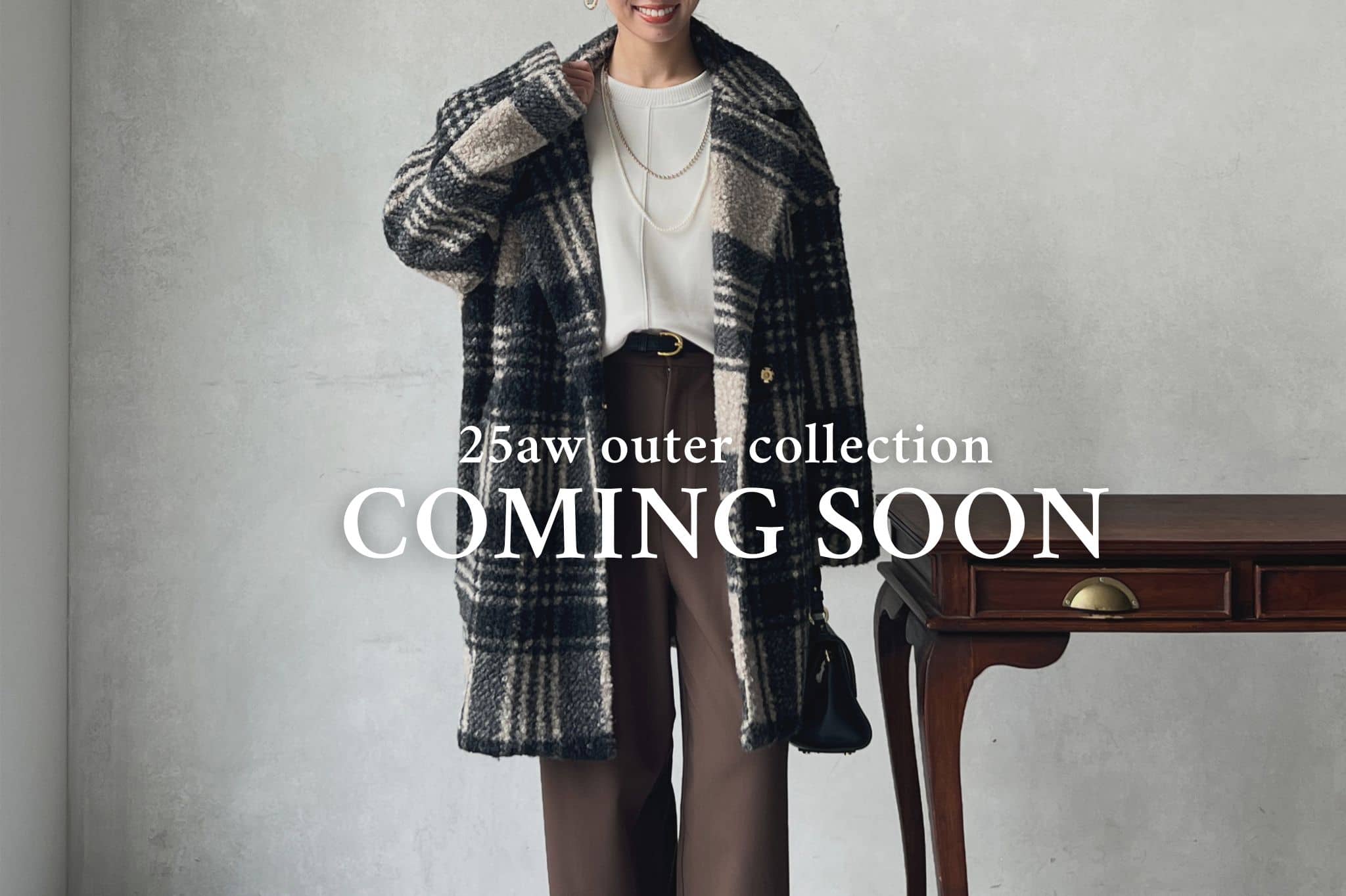 Chez toi  【 COMING SOON 】新作アウターをご紹介♪