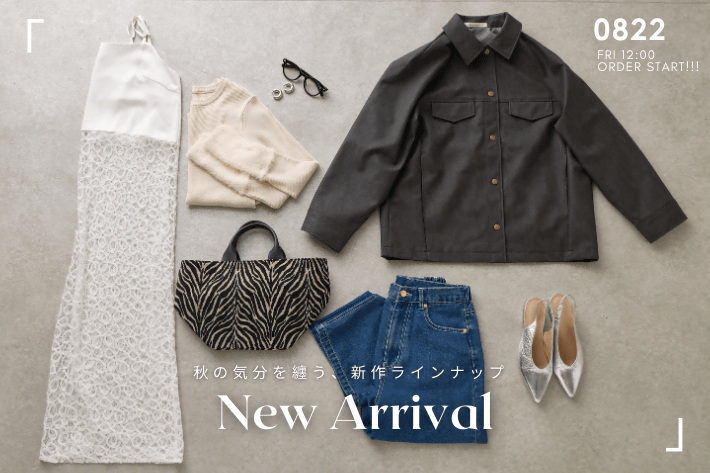 Jena　espace merveilleux 【COMINGSOON】8月22日（金） 新作商品予約START！
