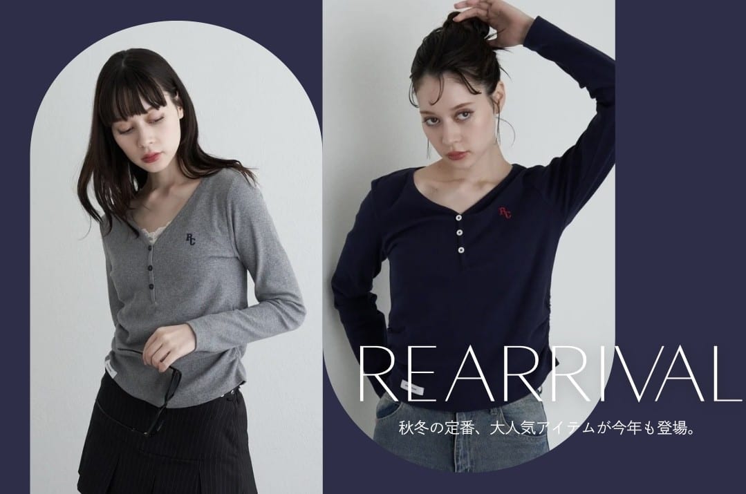 RAY CASSIN 【Rearrival】秋冬の定番トップス