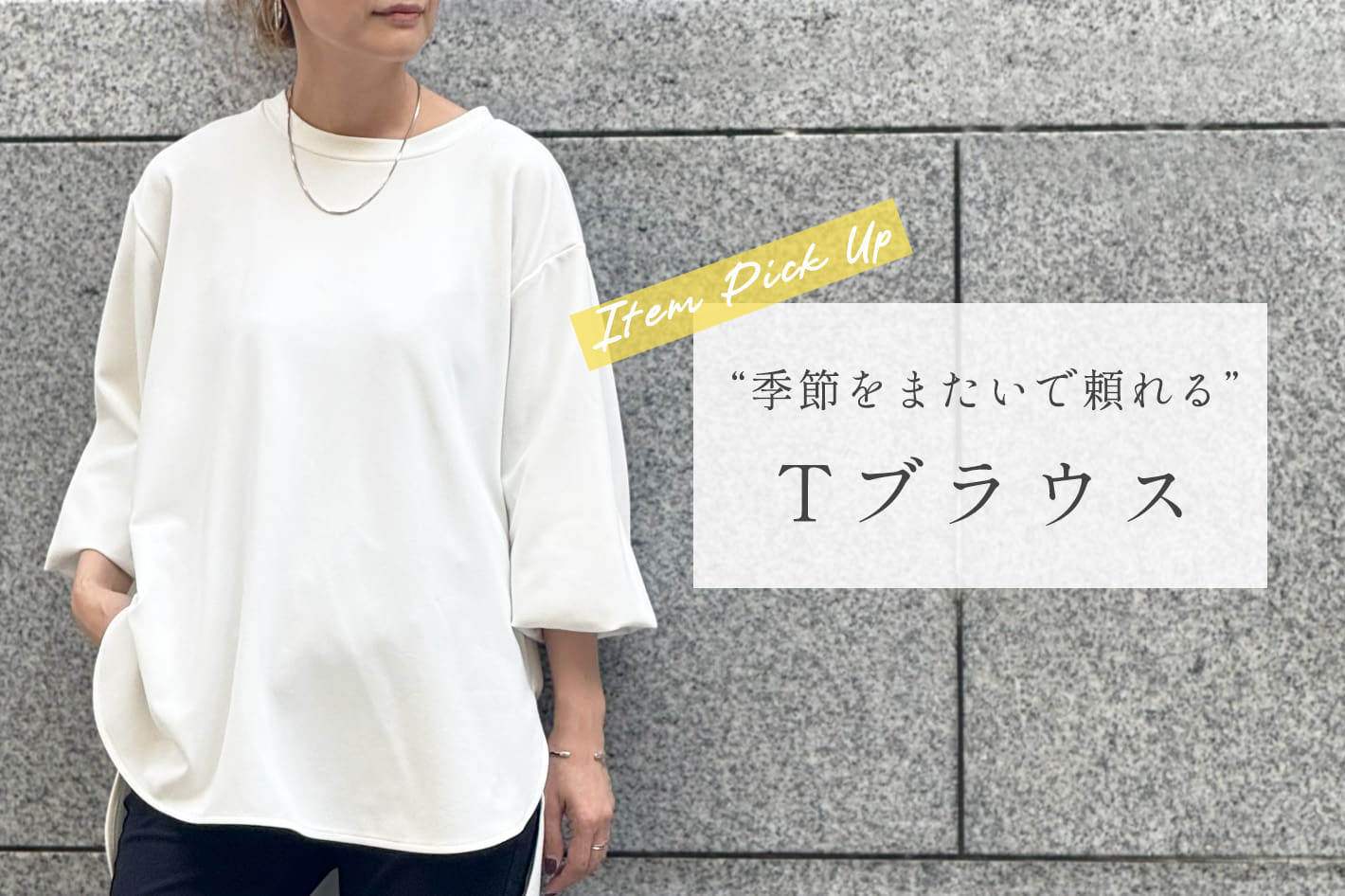 BEARDSLEY 【季節を跨いで頼れる】Tブラウス