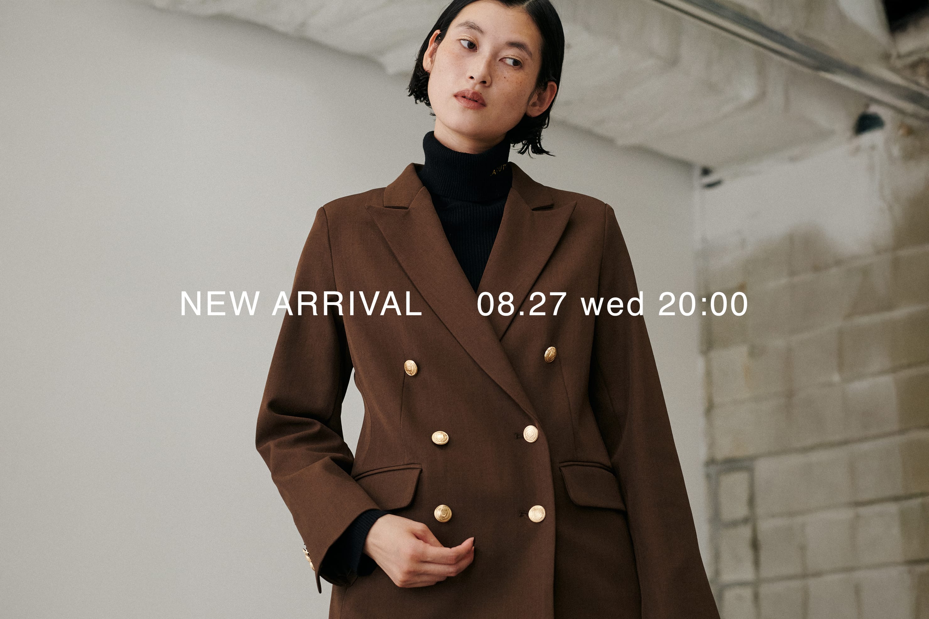 LARUTA NEW ARRIVAL 《08.27 wed 新作アイテムをcheck》