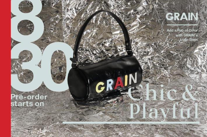 CIAOPANIC GRAIN｜洗練カジュアルを叶える2WAYロゴバッグ