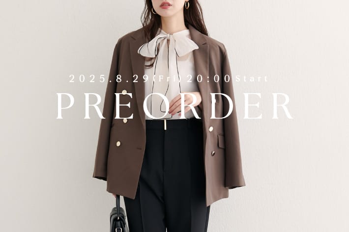 natural couture 【8.29(Fri) 20時販売開始！】新作アイテムのラインナップをご紹介！