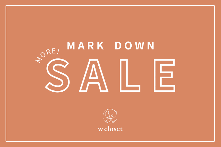 w closet 【MAX60%オフ】MORE SALE！