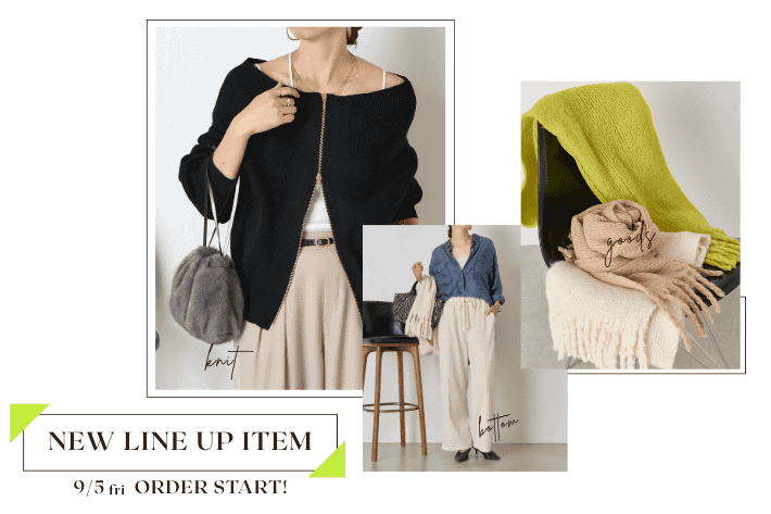 Jena　espace merveilleux 【COMINGSOON】9月5日（金） 新作商品予約START！