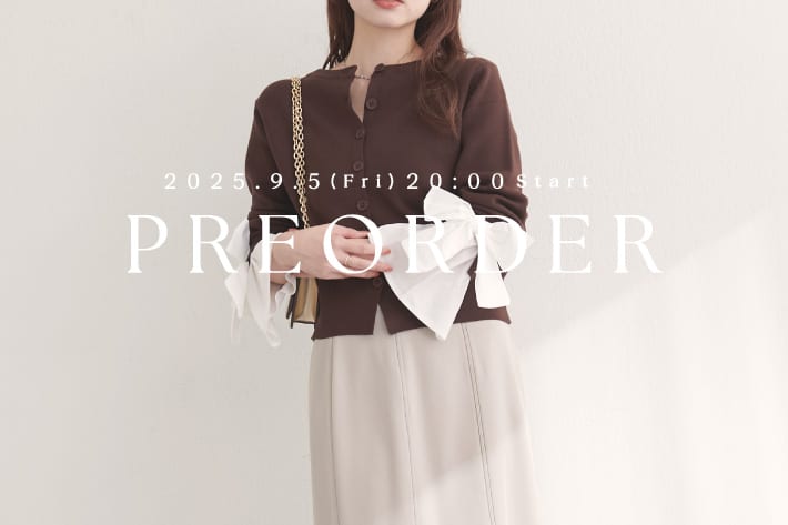 natural couture 【9.5(Fri) 20時販売開始！】新作アイテムのラインナップをご紹介！