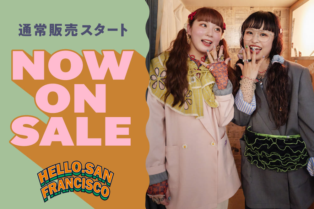 CIAOPANIC TYPY 【HELLO.SANFRANCISCO】新作アイテム
