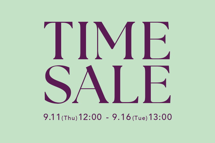 salut! ≪WEB限定≫タイムセール開催！
