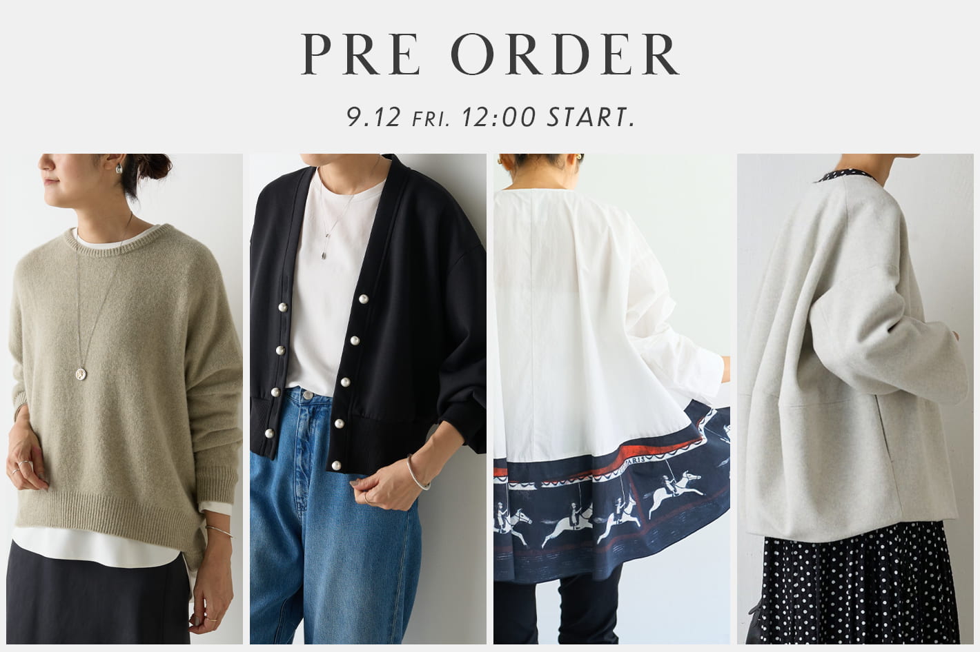 BEARDSLEY 人気アウター＆新作アイテムの予約スタート！