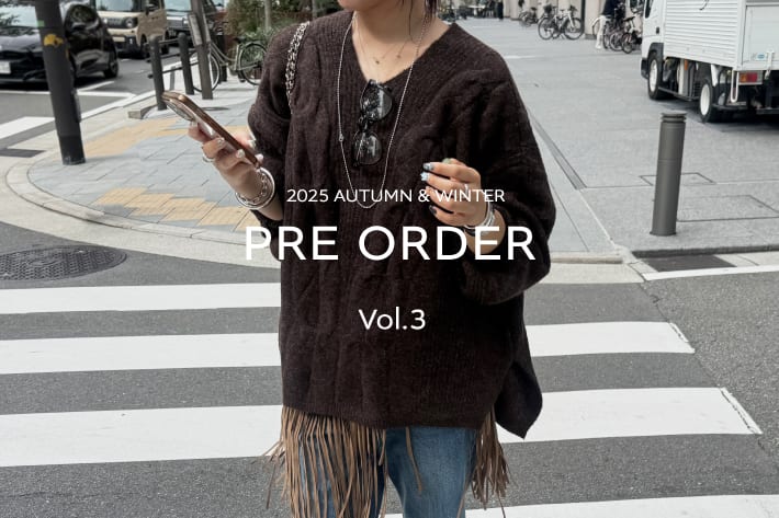 DOUDOU PREORDER vol.3 / ちょっと先の、主役服。