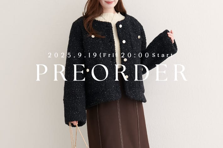 natural couture 【9.19(Fri) 20時販売開始！】新作アイテムのラインナップをご紹介！