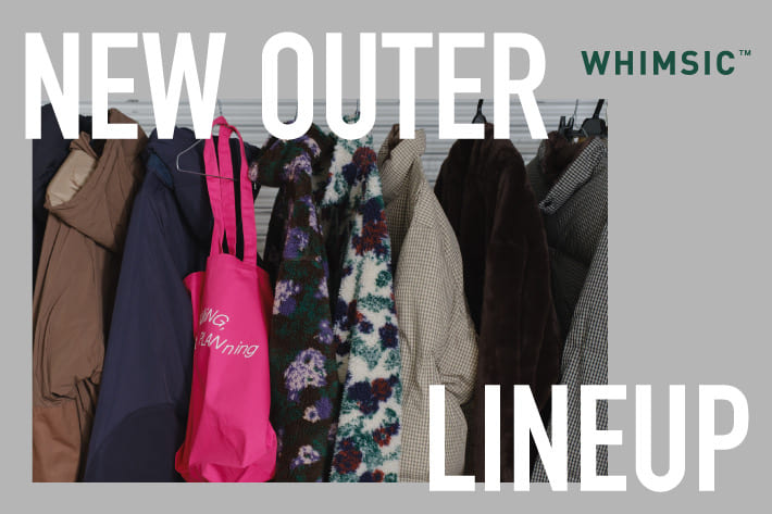 Kastane 【新作9/27(sat)12:00発売開始】WHIMSIC NEW OUTER LINEUP