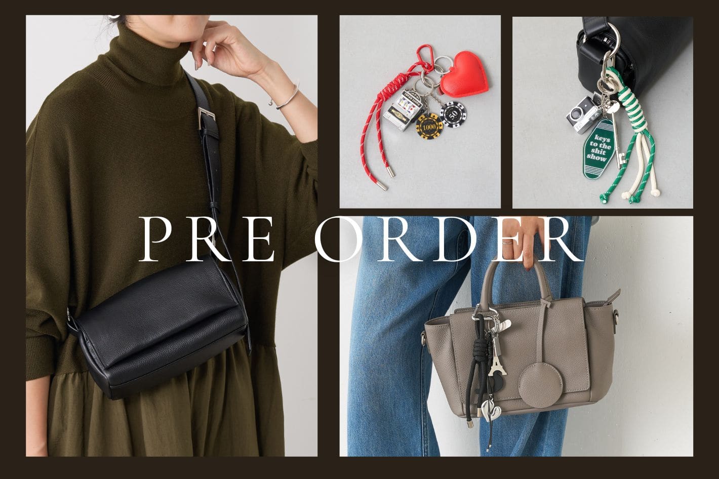 BEARDSLEY 【NEW ITEM】新作バッグとチャームが登場