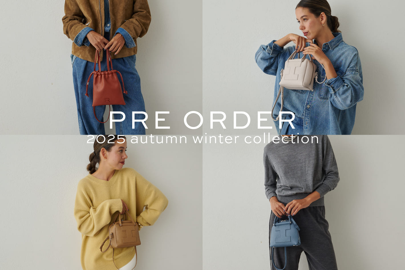 IACUCCI ＜2025 autumn winter collection 先行予約会＞新作アイテムのご予約受付中 !
