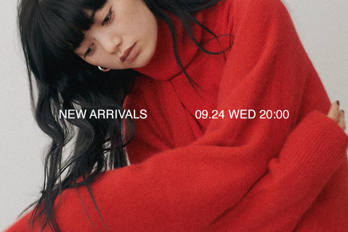 LARUTA NEW ARRIVAL 《09.24 wed 新作アイテムをcheck》