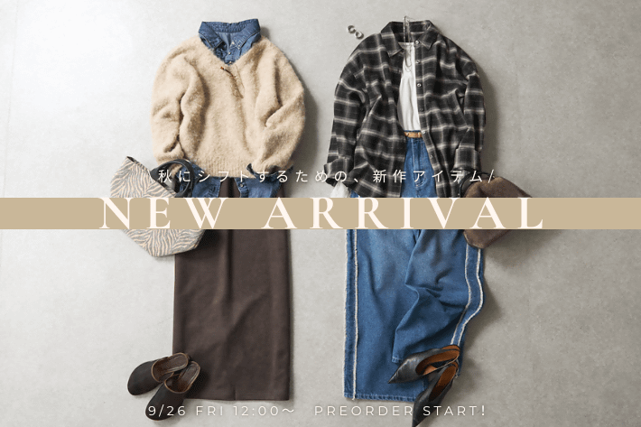 Jena　espace merveilleux 【COMINGSOON】9月26日（金） 新作商品予約START！