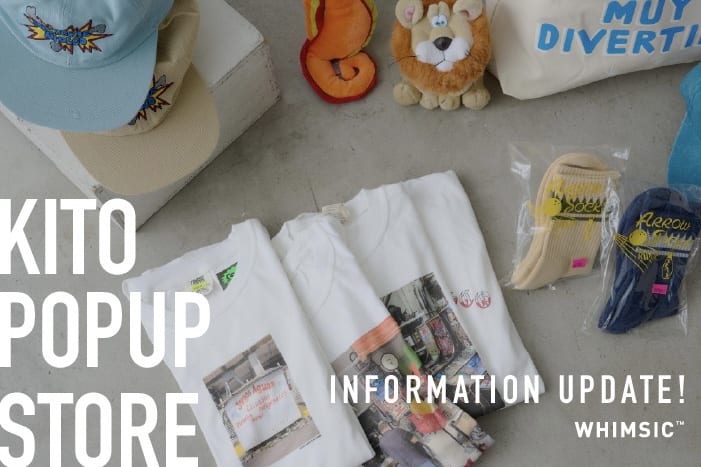 Kastane 【WHIMSIC】POPUP開催＠KITO蚤の市 UPDATE!