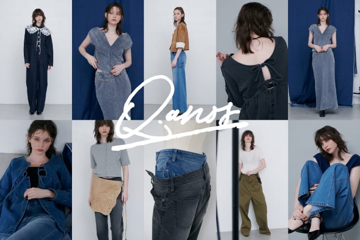 COLLAGE GALLARDAGALANTE 《Q.anos》25AW WEB CATALOG