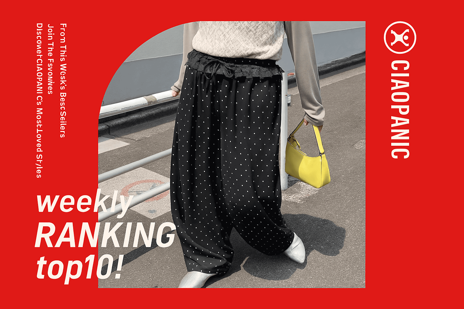CIAOPANIC weekly RANKING TOP10！