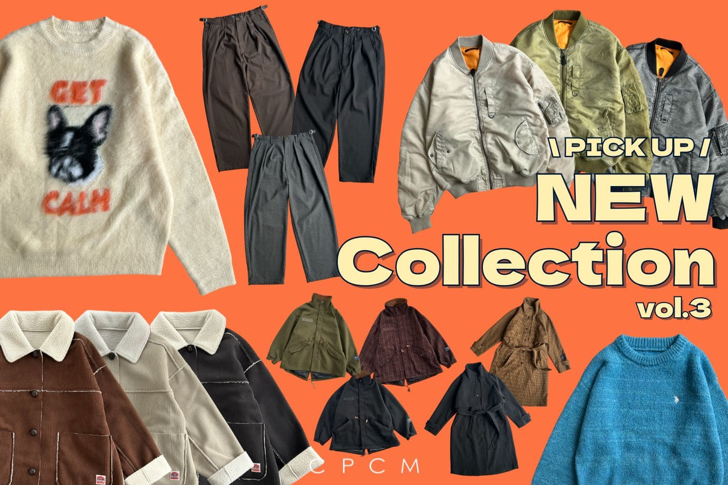 CPCM 【10.3(金)12時販売！】PICK UP！NEW COLLECTION✨