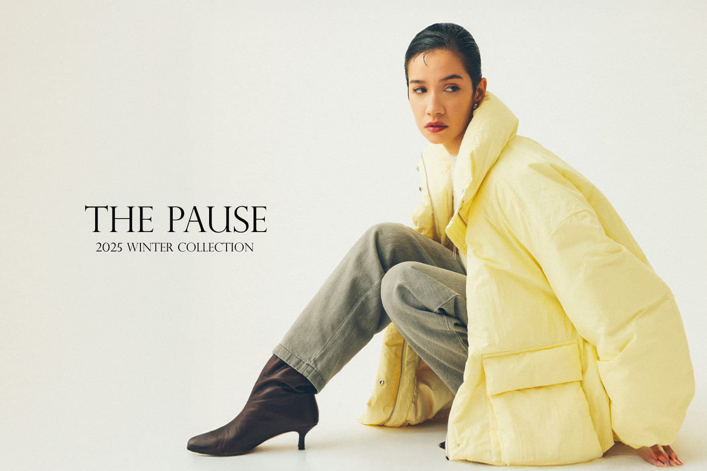 Whim Gazette 『THE PAUSE (ザ ポーズ)』2025 WINTER COLLECTION WEBカタログ公開