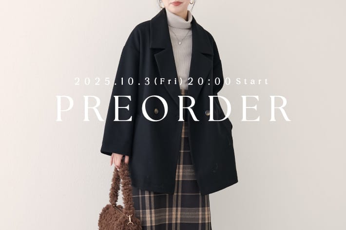 natural couture 【10.3(Fri) 20時販売開始！】新作アイテムのラインナップをご紹介！