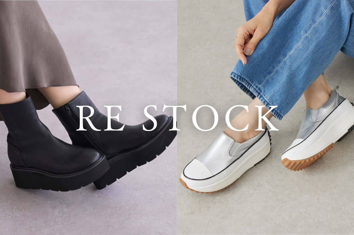 BEARDSLEY 【RE STOCK】レザーミドルブーツ＆スリッポン
