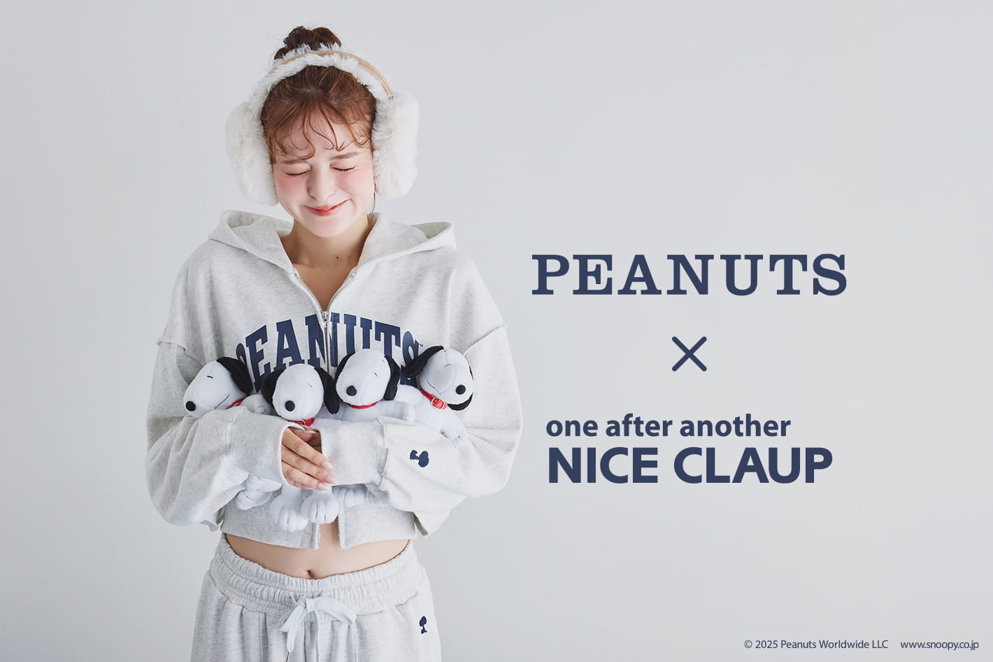 one after another NICE CLAUP PEANUTS×one after another NICE CLAUPコラボアイテム登場♪