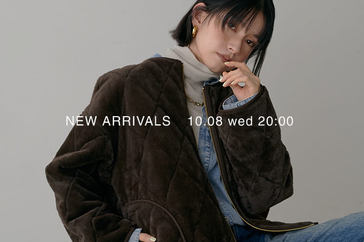 LARUTA NEW ARRIVAL 《10.08 wed 新作アイテムをcheck》