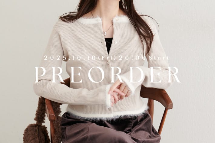 natural couture 【10.10(Fri) 20時販売開始！】新作アイテムのラインナップをご紹介！