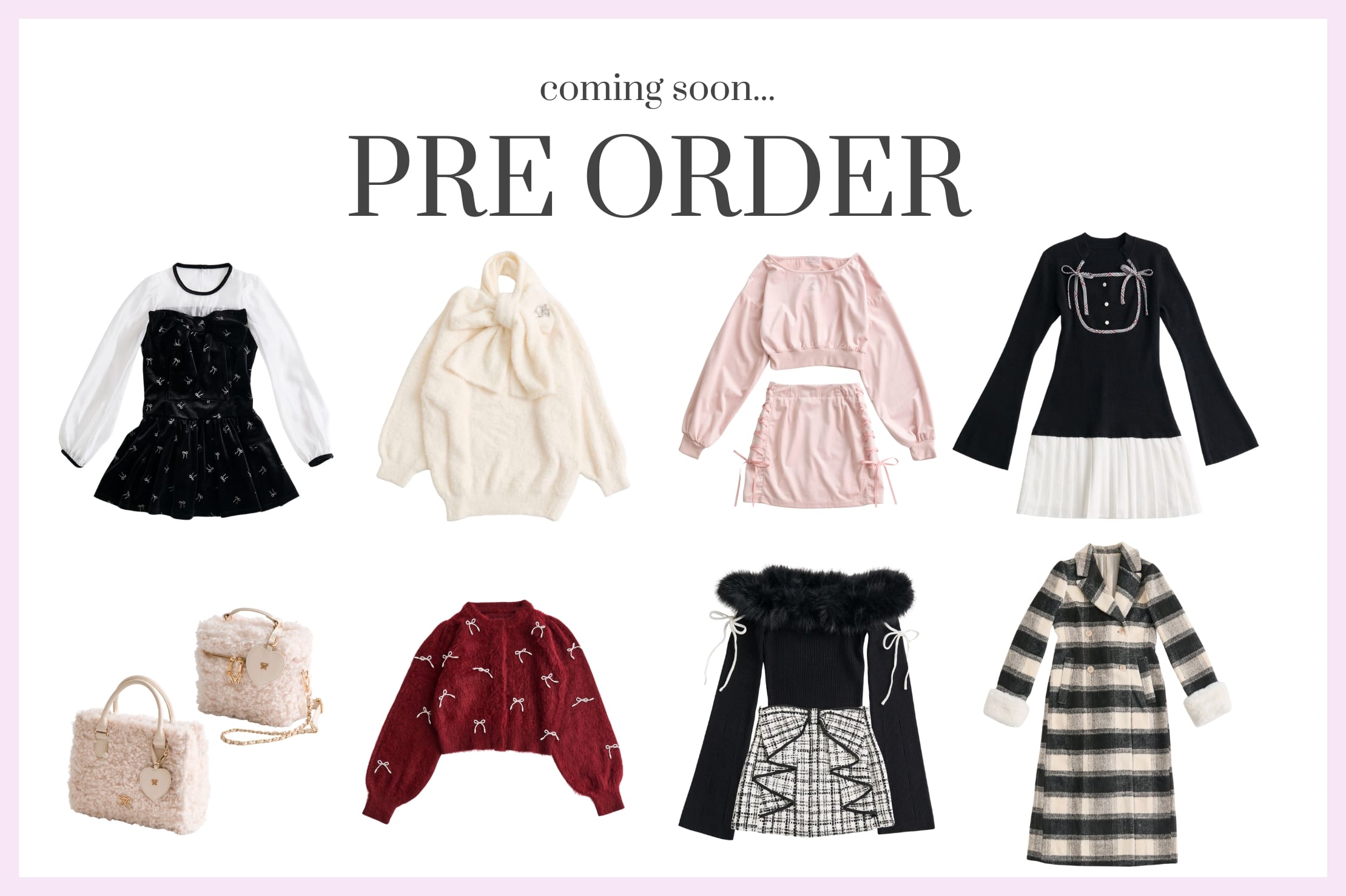 OLIVE des OLIVE 【パルクロウィークで予約スタート】coming soonアイテムご紹介！