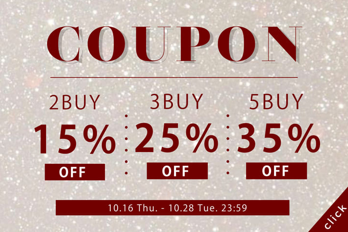 NICE CLAUP / OLIVE des OLIVE OUTLET パルクロウィーク期間中使えるスペシャルクーポン配布！
