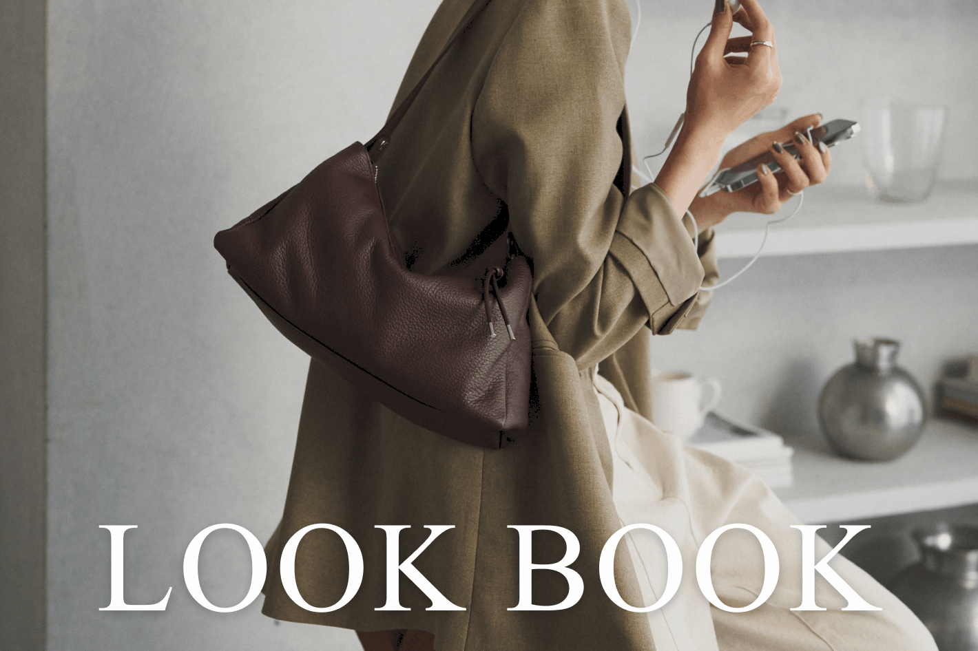 russet 「LOOK BOOK」毎日を彩るインフルエンサー企画アイテム。