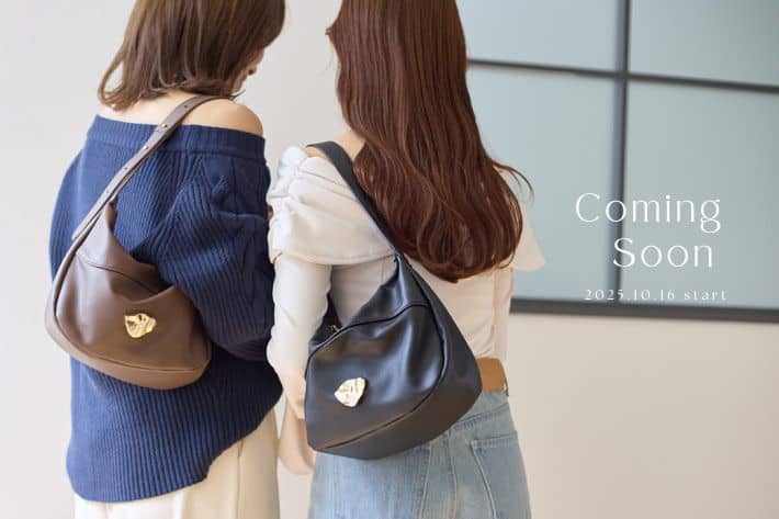 Thevon. 【新色ブラック登場！】＼Yuna&Mayuコラボ企画／私たちの日々に彩りを添えるニュアンスバッグ。