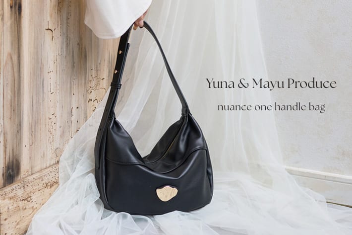 Thevon. 【新色ブラック登場！】＼Yuna&Mayuコラボ企画／私たちの日々に彩りを添えるニュアンスバッグ。